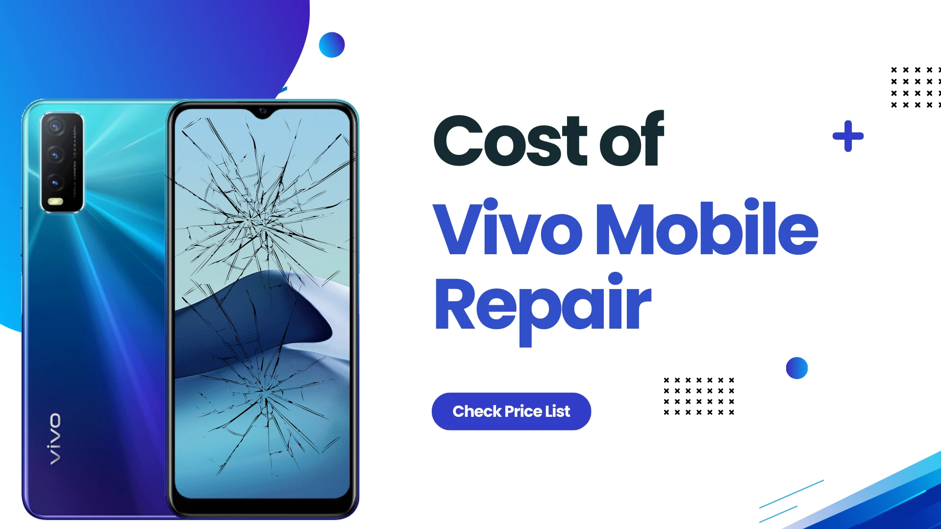 Cost of Vivo Mobile Repair in India | Fix Screen, Battery & More at Your Doorstep Service by Devicecure